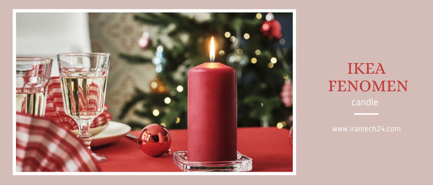 شمع ایکیا مدل IKEA FENOMEN-20599502